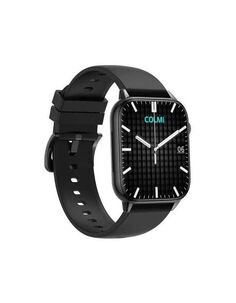Умные часы Colmi C60 Silicone Strap Black-Black
