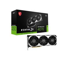 Видеокарта MSI GeForce RTX 4070 VENTUS 3X OC 12G (RTX 4070 VENTUS 3X 12G OC)