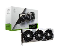 Видеокарта MSI GeForce RTX 4070 Ti SUPRIM X 12G