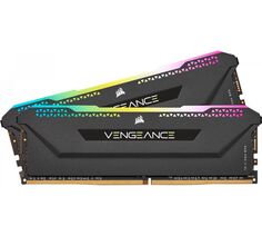 Память оперативная DDR4 Corsair Vengeance RGB Pro 32Gb (2x16Gb) 3200MHz pc-25600 black (CMH32GX4M2E3200C16)