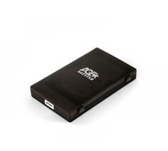 Внешний корпус для HDD/SSD AgeStar 3UBCP1-6G SATA пластик черный 2.5"