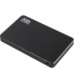 Внешний корпус для HDD/SSD AgeStar 3UB2AX1 SATA I/II/III алюминий черный 2.5"
