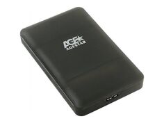 Внешний корпус для HDD/SSD AgeStar 3UBCP3 SATA пластик черный 2.5"