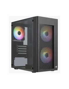 Корпус MiniTower AeroCool HEXFORM-G-BK-v2 (4711099471799)