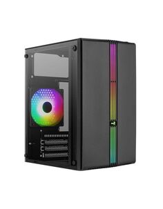 Корпус MiniTower AeroCool EVO Mini-G-BK-v1 (4711099472352)