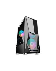 Корпус 1stPlayer DK-3 ATX Tempered Glass (DK-3-BK-3G6) Black