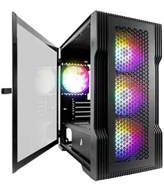 Корпус 1stPlayer TRILOBITE T3 Black T3-BK-4F1