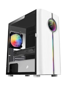 Корпус 1stPlayer Infinite Space IS3 White (IS3-WH-1F2-W)