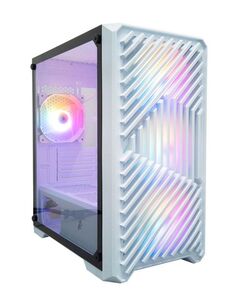 Корпус 1stPlayer TRILOBITE T5 White T5-WH-4F1-W