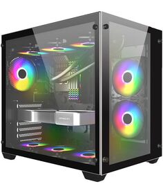 Корпус 1stPlayer MEGAVIEW MV7 Black MV7-BK