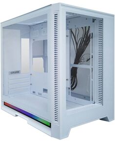 Корпус 1stPlayer STEAMPUNK SP6 White SP6-G-WH