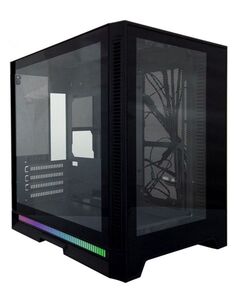Корпус 1stPlayer STEAMPUNK SP6 Black SP6-G-BK