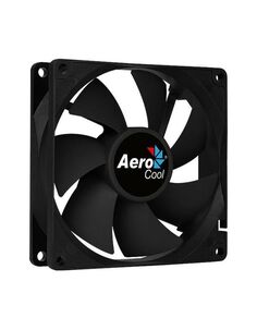 Вентилятор для корпуса Aerocool Force 9 black (90x90x25mm, 3pin+4pin, 1200 об/мин, 25,9dB) (4718009157958)