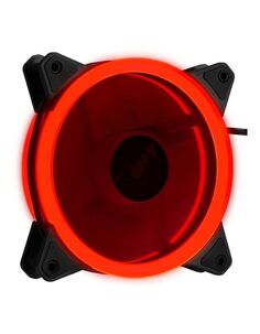 Вентилятор Aerocool Rev Red (120мм, 15.1dB, 1200rpm, 3 pin+ Molex, подсветка) RTL