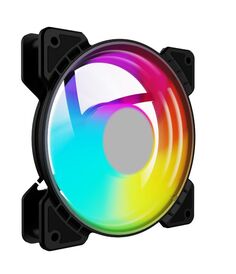 Вентилятор для корпуса Powercase M6-14-LED 5 color LED 140mm Molex OEM