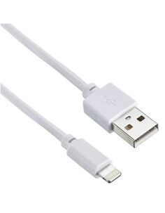 Кабель Digma LIGHT-1.2M-WH USB (m)-Lightning (m) 1.2м белый