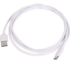 Кабель USB (m)-USB Type-C (m) 1.8м белый Noname