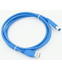 Кабель USB 3.0 A(m) USB 3.0 B (m) 1.5м синий Noname