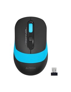 Мышь A4Tech Fstyler FG10S черный/синий silent беспроводная USB (4but)