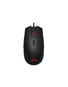 Мышь игровая AOC GM500 (многоцветная RGB, 5000 dpi., Pixart 3325, USB кабель 1,8 м) чёрный