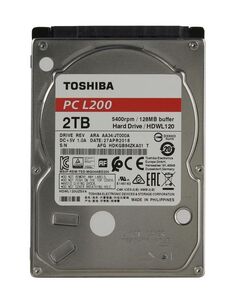 Жесткий диск HDD Toshiba SATA3 2Tb (HDWL120UZSVA)