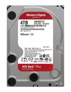 Жесткий диск HDD Western Digital Red Plus 4Tb (WD40EFZX)
