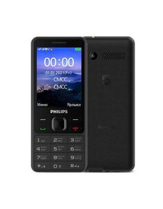 Мобильный телефон Philips Xenium E185 Black (E185 Black)