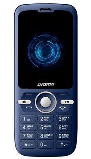 Мобильный телефон Digma B240 Linx 32Mb синий
