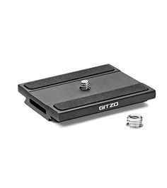 Быстросъемная площадка Gitzo GS5370DR D-профиля прорезиненная