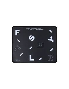 Коврик A4Tech FStyler FP25 черный/белый 250x200x2мм