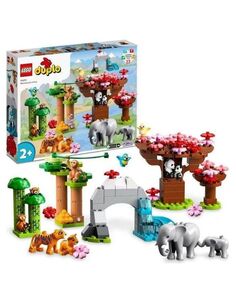Конструктор LEGO DUPLO "Дикие животные Азии" 10974