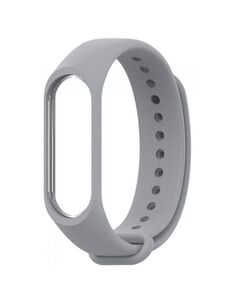 Ремешок BoraSCO для фитнес браслета для Xiaomi Mi Band 7 серый