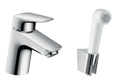 Смеситель для раковины с гигиеническим душем Hansgrohe Logis 71290000