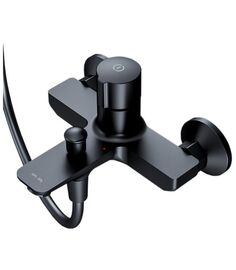 Смеситель для ванны с душем AM.PM X-Joy TouchReel F85A10522 нажимной черный Am.Pm.