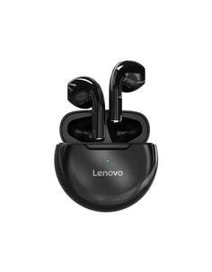 Наушники Lenovo HT38 с микрофоном (TWS), черные (PTM7C02922)