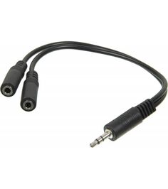 Адаптер аудио Ningbo 2xJack 3.5 (f)-Jack 3.5 (m) 0.1м. (JAAC170)
