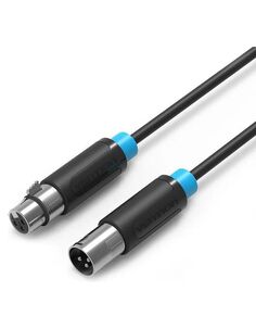 Кабель Vention аудио XLR M/XLR F - 3м