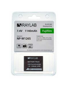 Аккумулятор Raylab RL-W126S 1140мАч