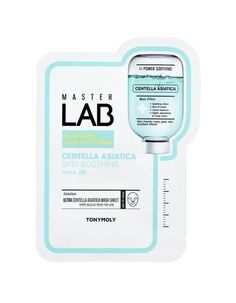 TONYMOLY Тканевая маска для лица с экстрактом центеллы азиатской MASTER LAB ULTRA CENTELLA ASIATIKA MASK SHEET, 19г