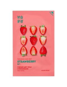 Holika Holika Освежающая тканевая маска Pure Essence Mask Sheet Strawberry, клубника, 20 мл