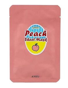 Маска для лица тканевая йогуртная APIEU Peach & Yogurt Sheet Mask 23гр A'pieu