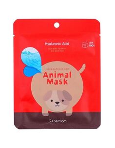 Маска тканевая с гиалуроновой кислотой Animal Mask Series - Dog 25мл Berrisom