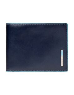 Кошелек мужской Piquadro Blue Square PU257B2R/BLU2 синий натур.кожа