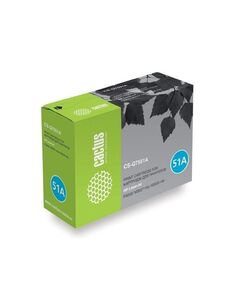Тонер Картридж Cactus CS-Q7551A черный для HP LJ P3005/M3027/M3035 (6500стр.)