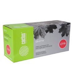 Тонер Картридж Cactus CS-C719 черный для Canon i-SENSYS MF5840 MF5880 LBP6300 6650 (2100стр.)