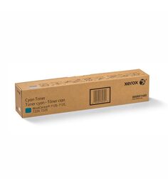 Тонер картридж 006R01460 для Xerox WC 7120/7125/7220/7225, голубой 15000 стр (эквивалент артикулу 006R01464), нужен чип