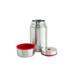 Термос для еды Relaxika 301 (1 литр) в чехле, стальной