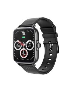 Умные часы Colmi P28 Plus Silicone Strap Black-Black