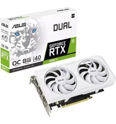 Видеокарта ASUS RTX 3060 8GD 6X TI DUAL WHITE (90YV0IP2-M0NA00)