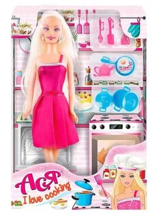 Кукла Ася ToysLab "Я люблю готовить" набор 28 см арт.35102